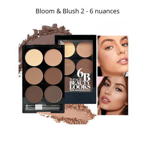 Palette Bloom & Blush 2 - 6 nuances Teint Parfait