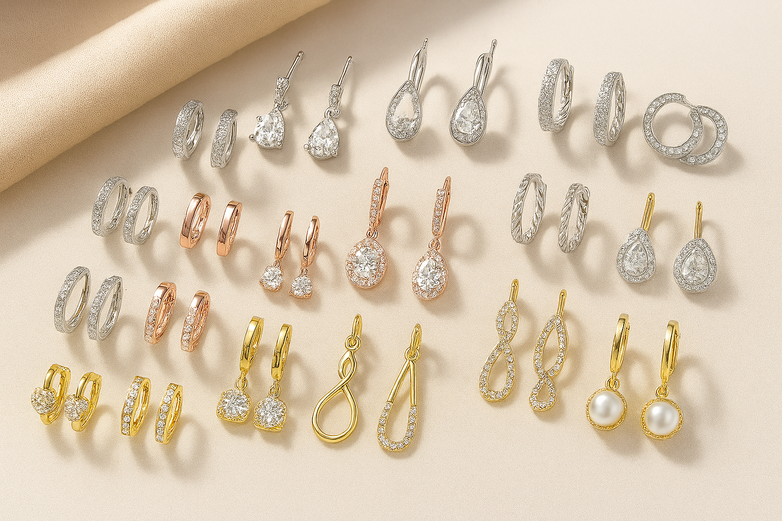 Boucles d’oreilles pour femme