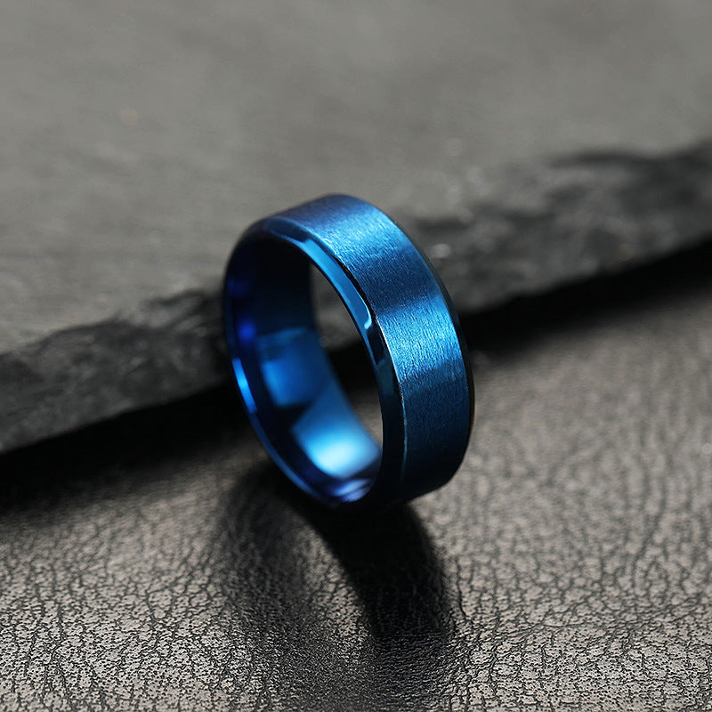FORCE TITANE ÉLITE™ – Bague homme en acier inoxydable, anneau moderne, robuste et élégant