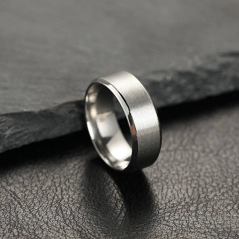 FORCE TITANE ÉLITE™ – Bague homme en acier inoxydable, anneau moderne, robuste et élégant