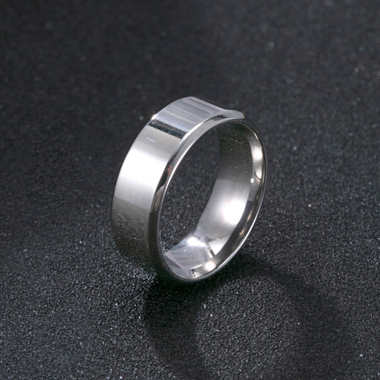 FORCE TITANE ÉLITE™ – Bague homme en acier inoxydable, anneau moderne, robuste et élégant