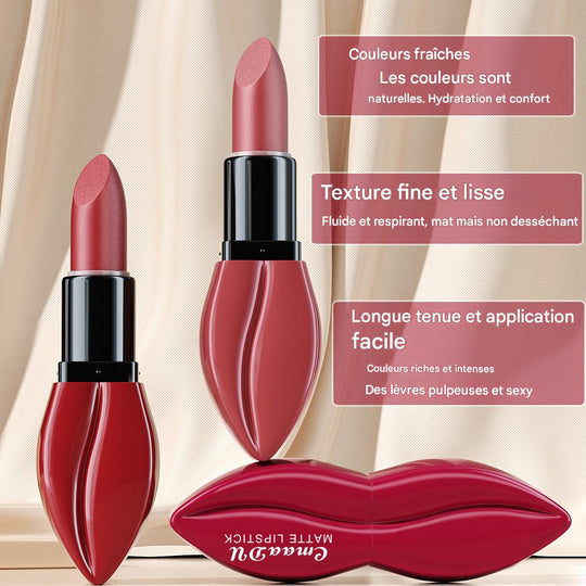 COLORISIA™ – Rouge à lèvres mat velours 10 couleurs | Nathy Boutiques