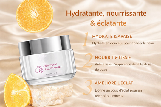 ✨ C+ HYDRATATION™ – Crème visage à la Vitamine C | Nathy Boutiques
