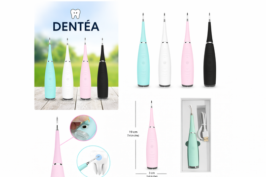✨ DENTÉA™ – Nettoyeur buccal électrique ultrasonique | Nathy Boutiques
