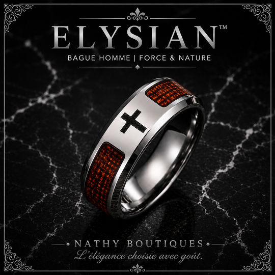 ELYSIAN – Bague homme | Symboles & Héritage