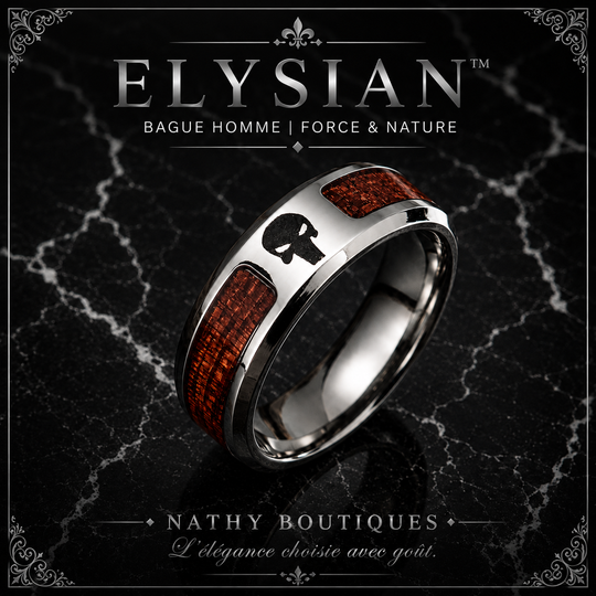 ELYSIAN – Bague homme | Symboles & Héritage