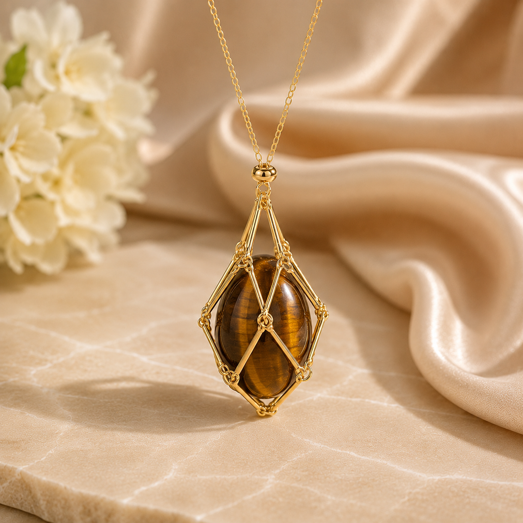 ÉNERGÉA – Pendentif en pierre naturelle | Style & Énergie