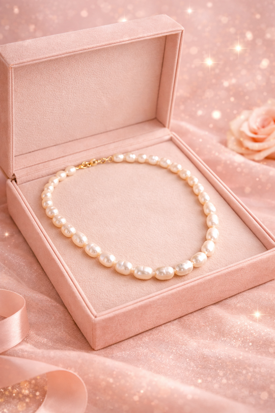 ✨ Ivoria™  – Collier de perles naturelles en gouttes | Nathy Boutiques