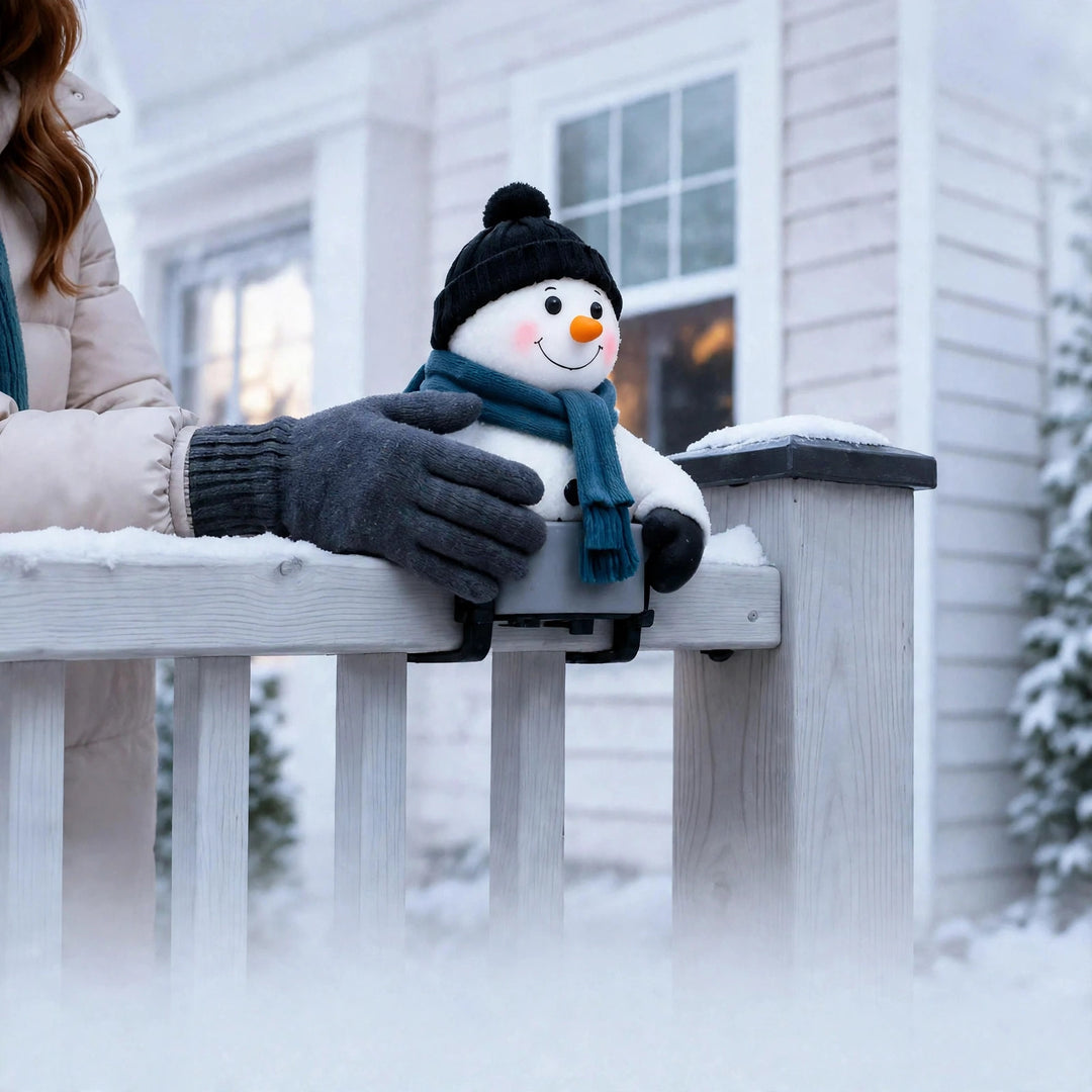 LumiNeige™ – Bonhomme de Neige, Lumières Stalactites de Noël