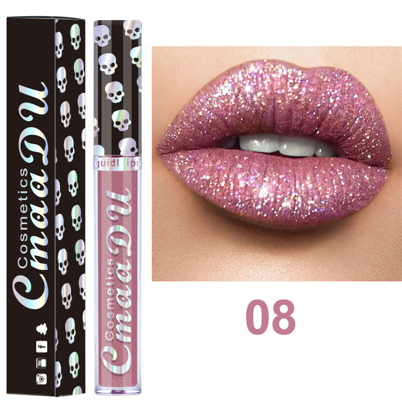 ✨ METALLIA™ – Gloss Métallisé Scintillant Longue Tenue | Nathy Boutiques