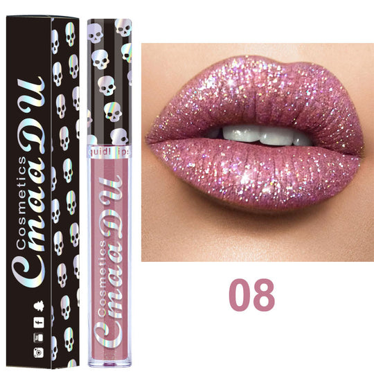 ✨ METALLIA™ – Gloss Métallisé Scintillant Longue Tenue | Nathy Boutiques