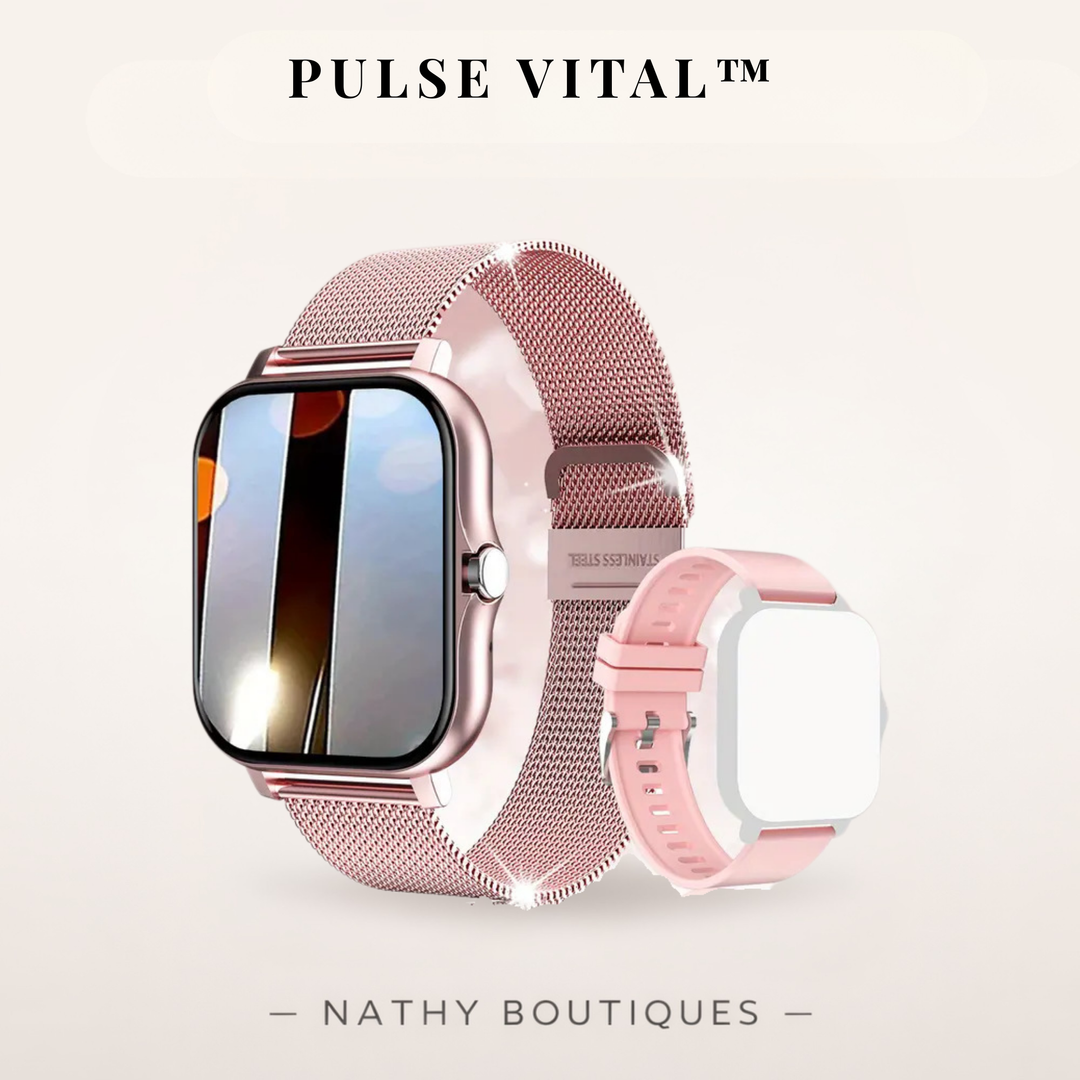 PULSE VITAL™ – Montre connectée multifonction élégante | Nathy Boutiques
