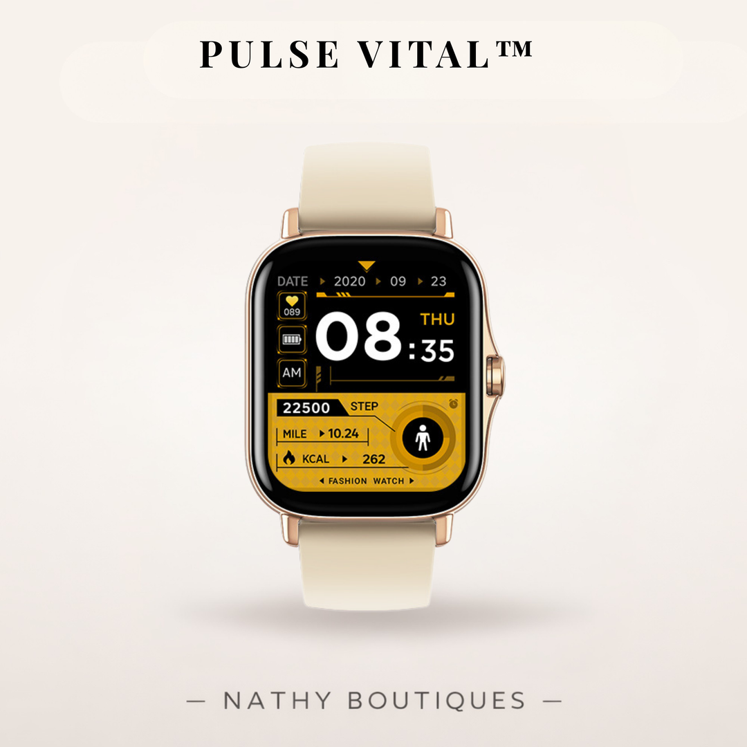 PULSE VITAL™ – Montre connectée multifonction élégante | Nathy Boutiques