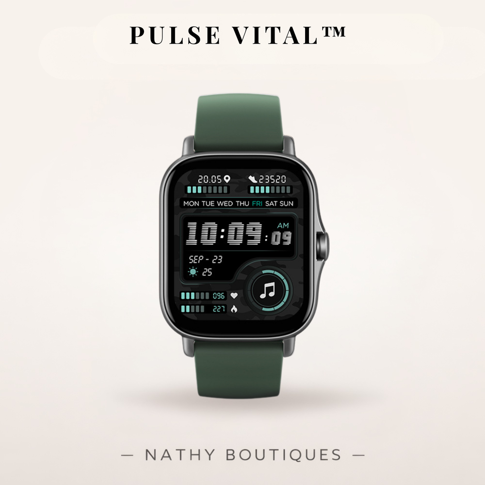 PULSE VITAL™ – Montre connectée multifonction élégante | Nathy Boutiques