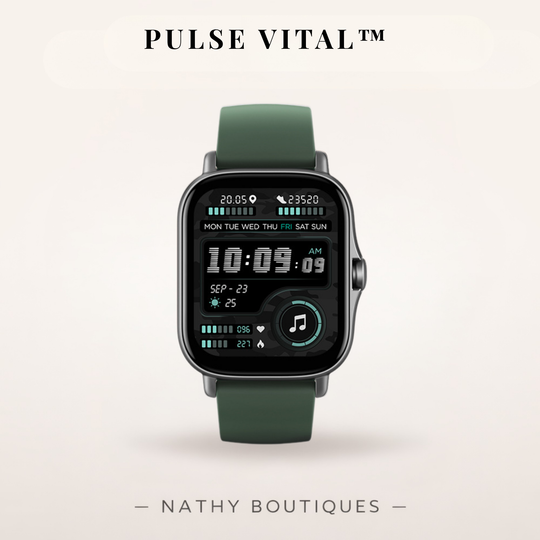 PULSE VITAL™ – Montre connectée multifonction élégante | Nathy Boutiques