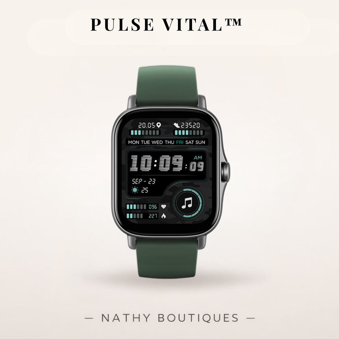 PULSE VITAL™ – Montre connectée multifonction élégante | Nathy Boutiques