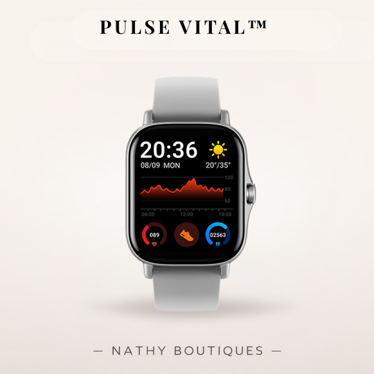 PULSE VITAL™ – Montre connectée multifonction élégante | Nathy Boutiques