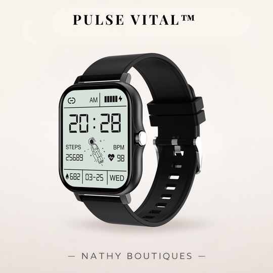 PULSE VITAL™ – Montre connectée multifonction élégante | Nathy Boutiques