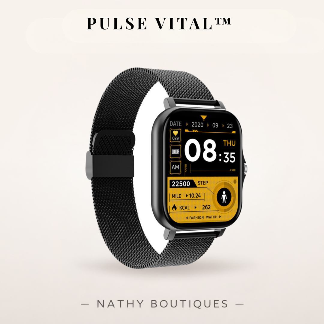 PULSE VITAL™ – Montre connectée multifonction élégante | Nathy Boutiques