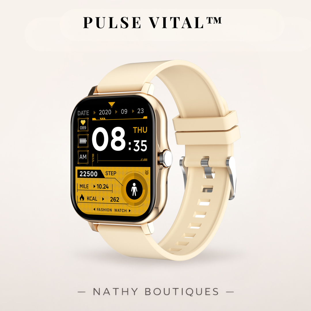 PULSE VITAL™ – Montre connectée multifonction élégante | Nathy Boutiques