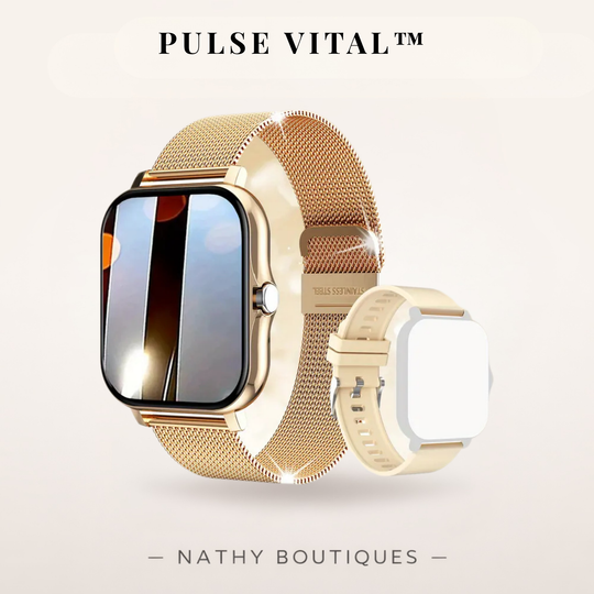 PULSE VITAL™ – Montre connectée multifonction élégante | Nathy Boutiques