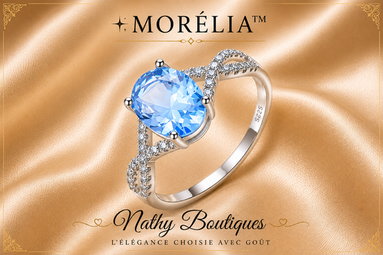 MORÉLIA – Bague en argent 925 | Douceur & Élégance