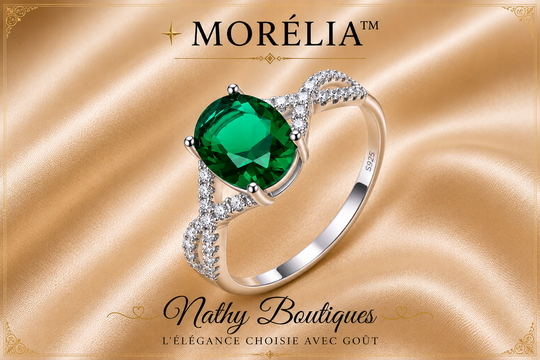 MORÉLIA – Bague en argent 925 | Douceur & Élégance