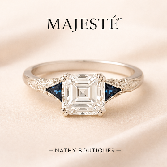 💍 MAJESTÉ™ – Bague vintage zircon | Nathy Boutiques