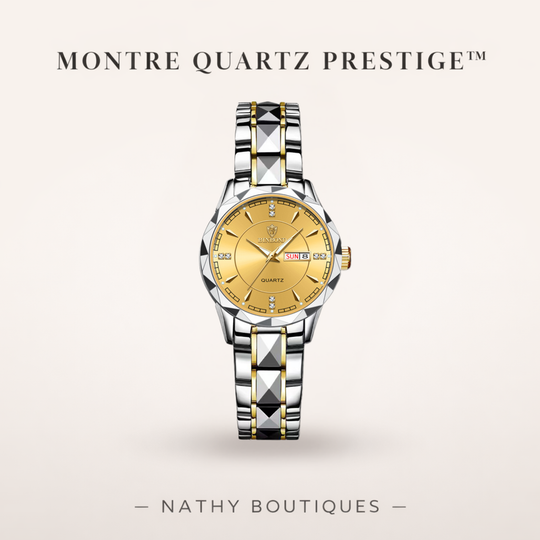 Montre Quartz Prestige™ Étanche 30M | Montre Homme & Femme | Nathy Boutiques