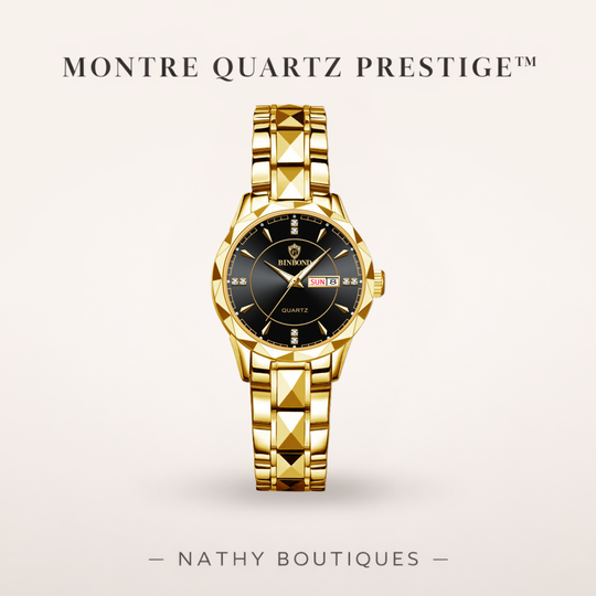 Montre Quartz Prestige™ Étanche 30M | Montre Homme & Femme | Nathy Boutiques
