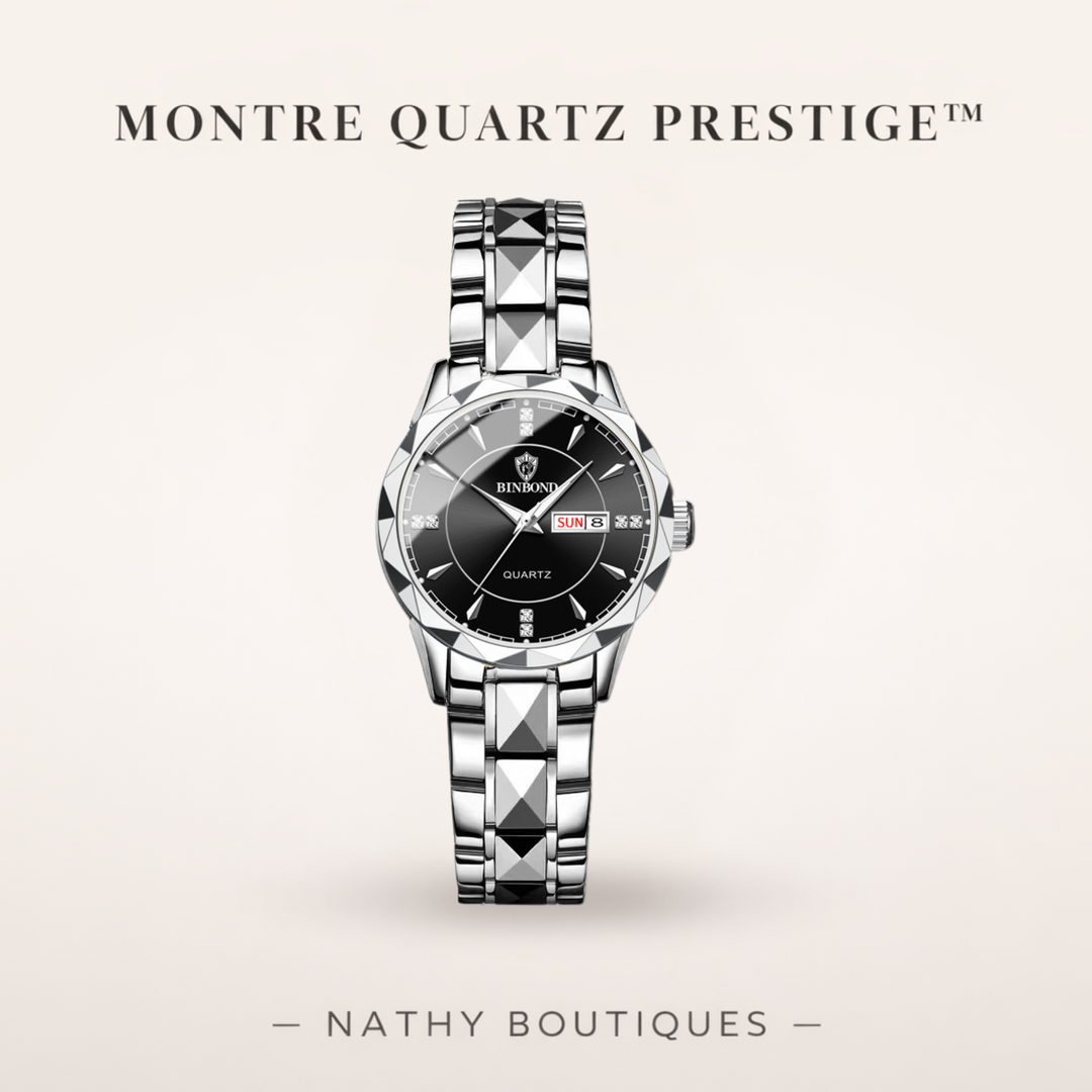 Montre Quartz Prestige™ Étanche 30M | Montre Homme & Femme | Nathy Boutiques