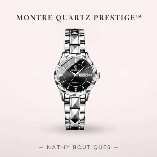 Montre Quartz Prestige™ Étanche 30M | Montre Homme & Femme | Nathy Boutiques