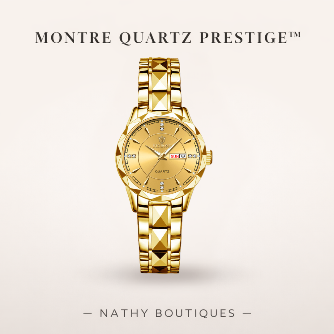 Montre Quartz Prestige™ Étanche 30M | Montre Homme & Femme | Nathy Boutiques