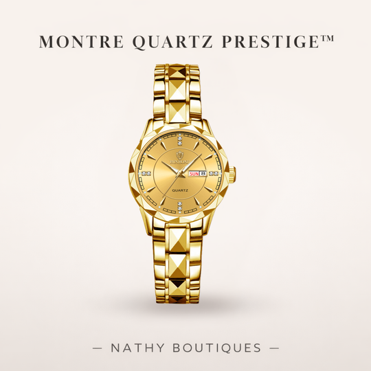 Montre Quartz Prestige™ Étanche 30M | Montre Homme & Femme | Nathy Boutiques