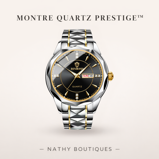Montre Quartz Prestige™ Étanche 30M | Montre Homme & Femme | Nathy Boutiques