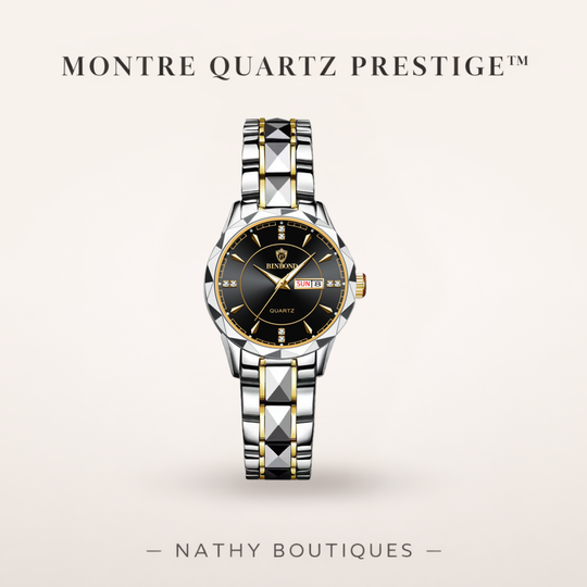 Montre Quartz Prestige™ Étanche 30M | Montre Homme & Femme | Nathy Boutiques