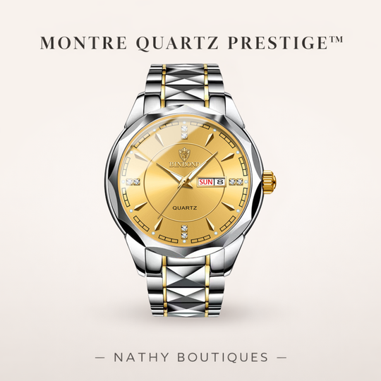 Montre Quartz Prestige™ Étanche 30M | Montre Homme & Femme | Nathy Boutiques