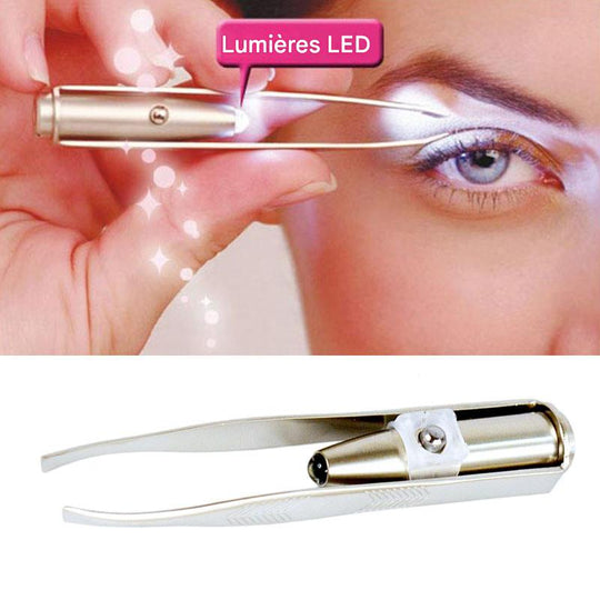 PINCE PRÉCISE™ – Pince lumineuse pour sourcils parfaits