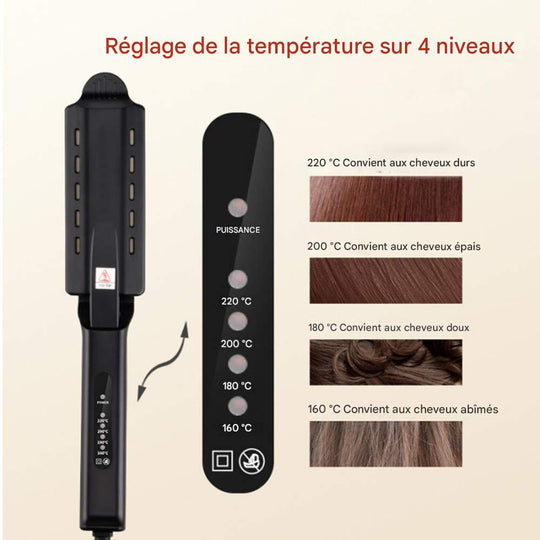 SteamLiss™ – Fer à Lisser Vapeur Professionnel | Nathy Boutiques