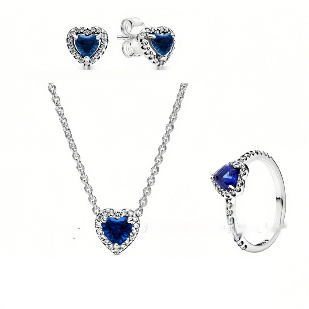 SILVARIA – Ensemble de bijoux plaqué argent