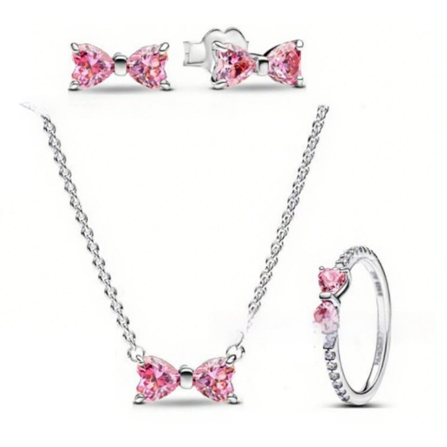 SILVARIA – Ensemble de bijoux plaqué argent