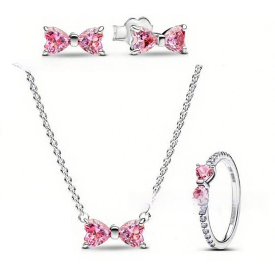 SILVARIA – Ensemble de bijoux plaqué argent