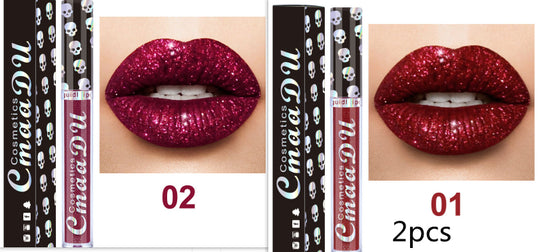 ✨ METALLIA™ – Gloss Métallisé Scintillant Longue Tenue | Nathy Boutiques